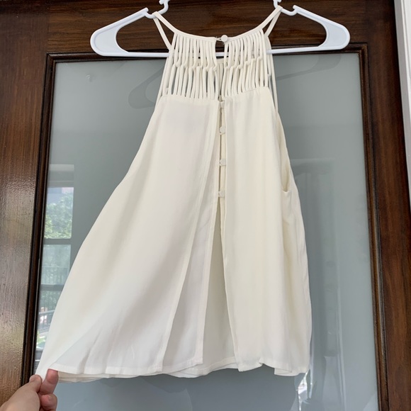 Lulus Dreamweaver White Tank Top - Picture 5 of 6